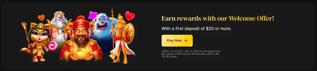 Welcome Offer